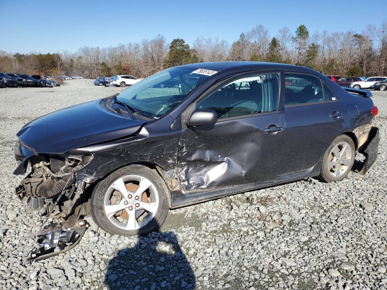 Image 1 of 2013 TOYOTA COROLLA BASE 2013 with VIN 5YFBU4EE7DP160798