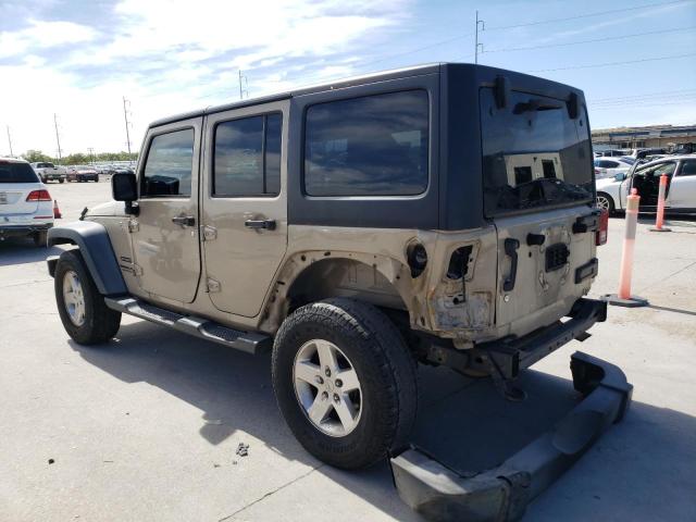 Image 2 of 2016 JEEP WRANGLER UNLIMITED SPORT 2016 with VIN 1C4BJWDG6GL266762