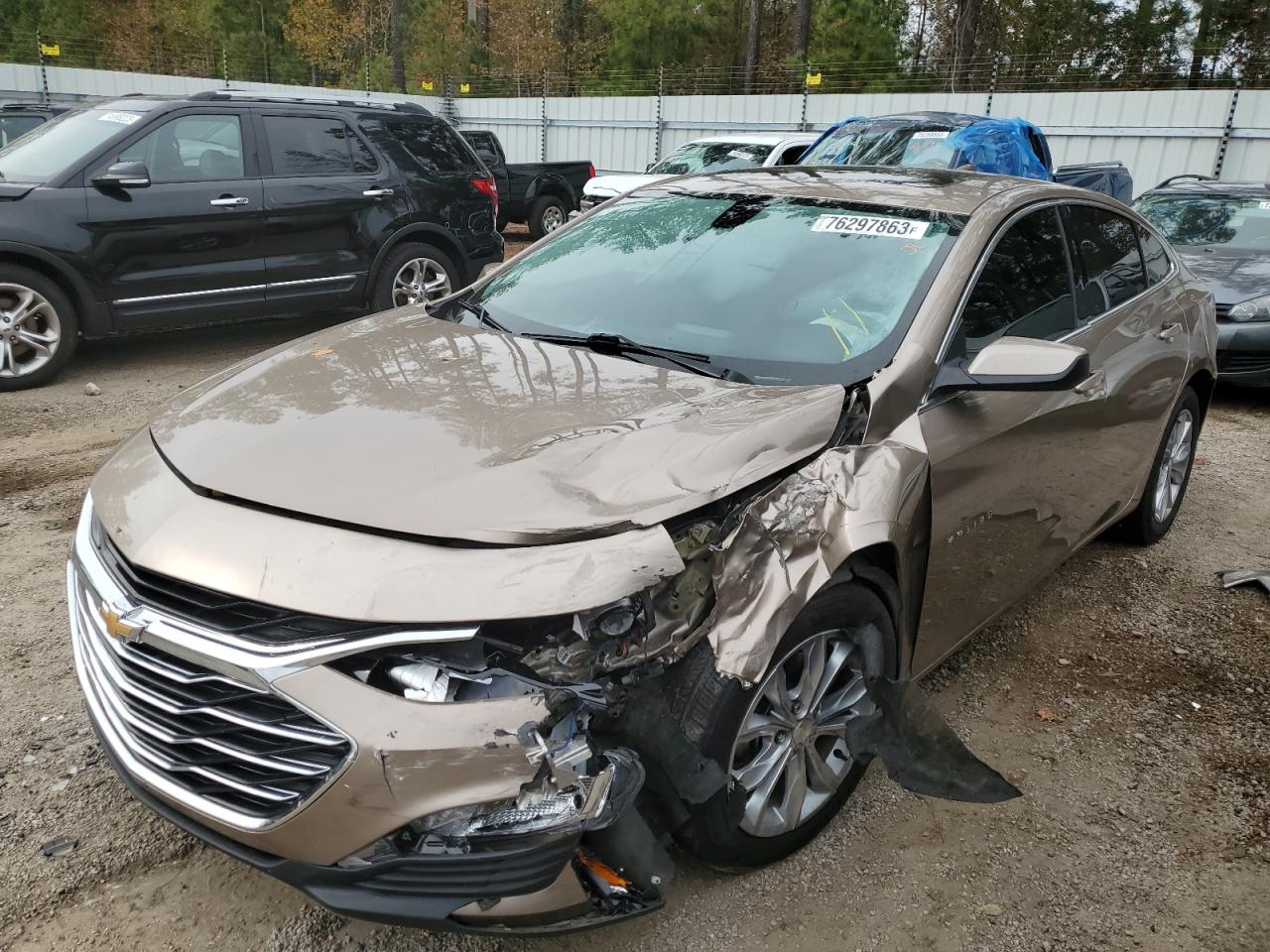 Image 1 of 2019 CHEVROLET MALIBU LT 2019 with VIN 1G1ZD5ST4KF143476