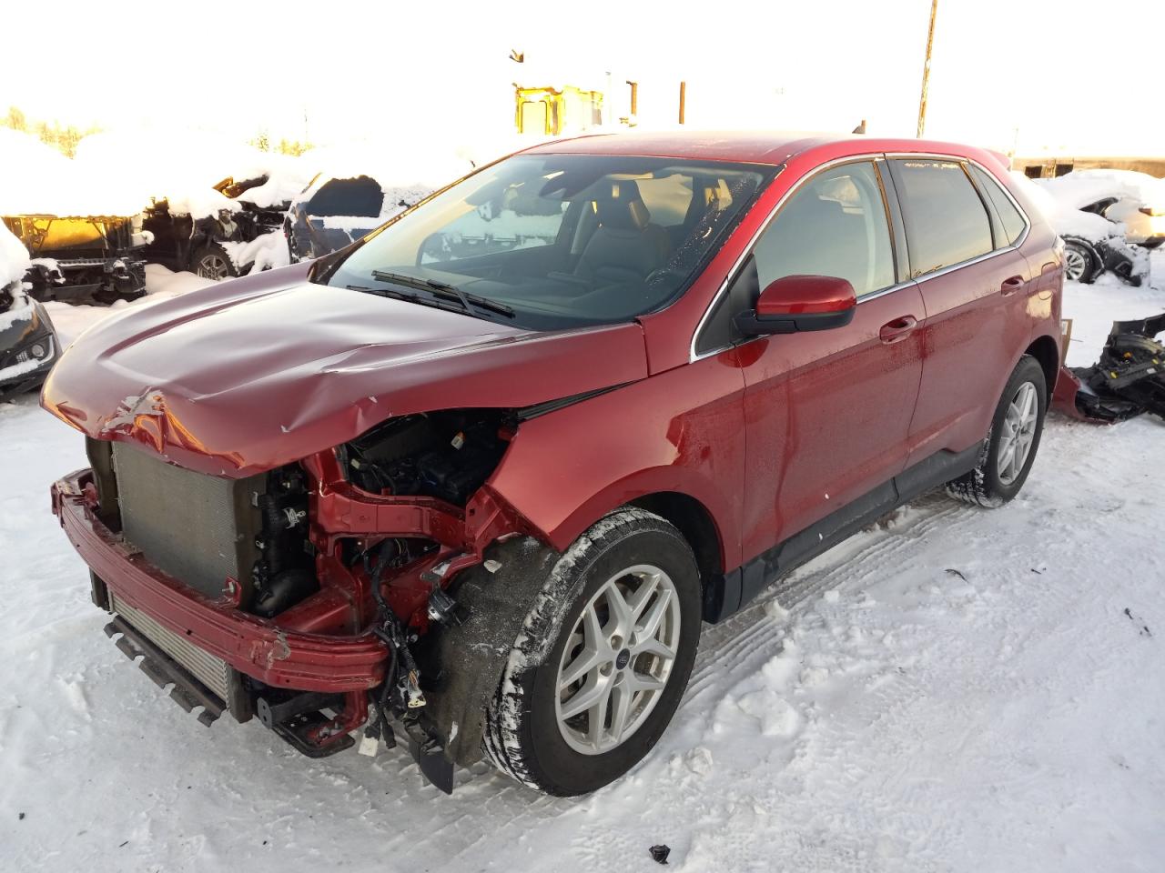 Image 1 of 2023 FORD EDGE SEL 2023 with VIN 2FMPK4J99PBA45665