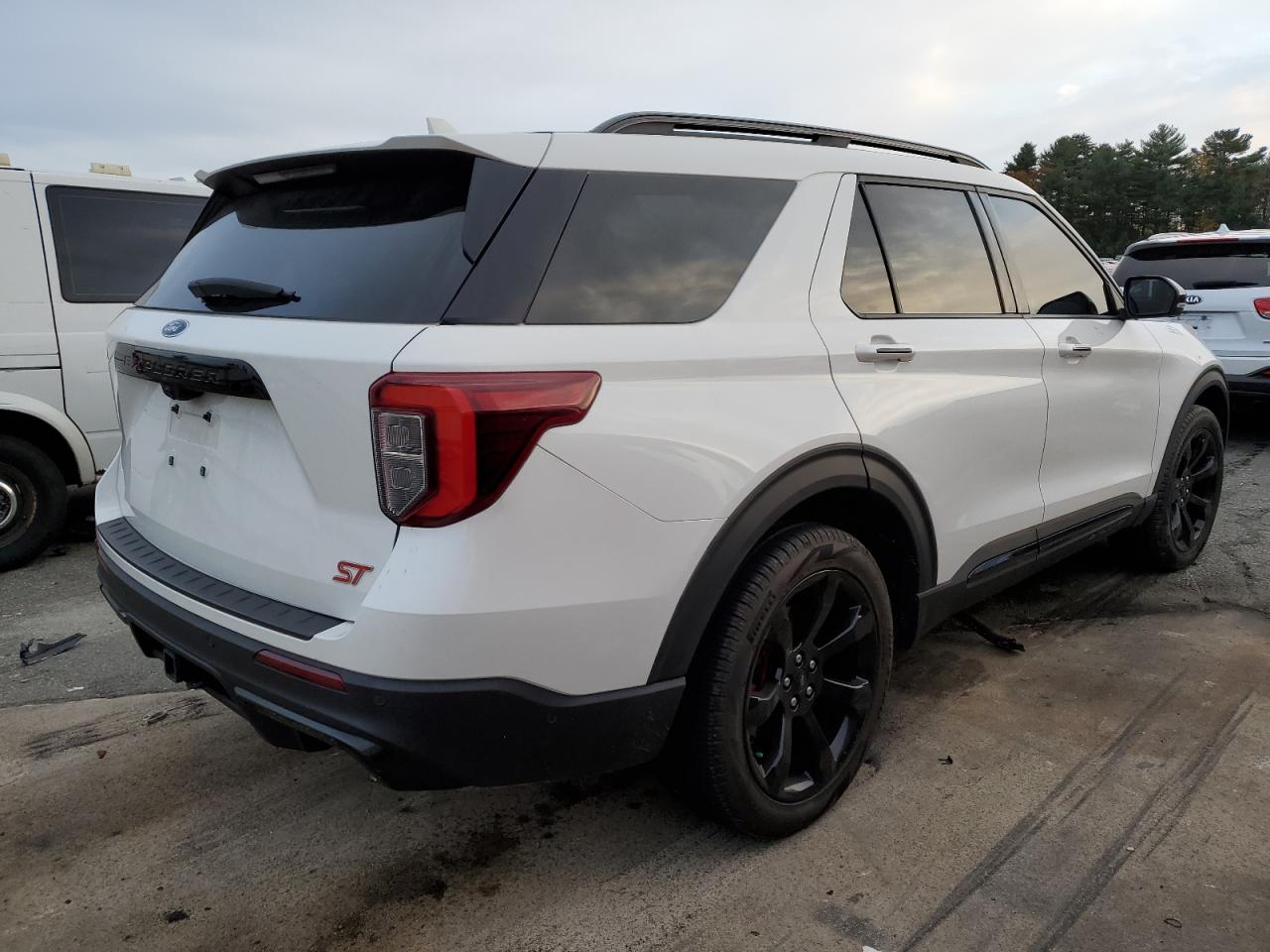 Изображение 3 2020 FORD EXPLORER ST 2020 с VIN 1FM5K8GC3LGC17922