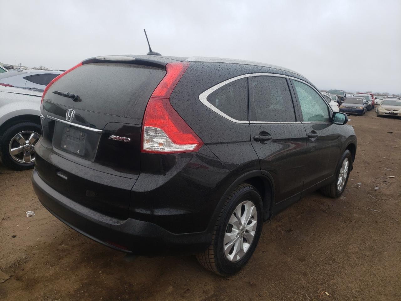 Image 3 of 2014 HONDA CR-V EXL 2014 with VIN 2HKRM4H77EH677724