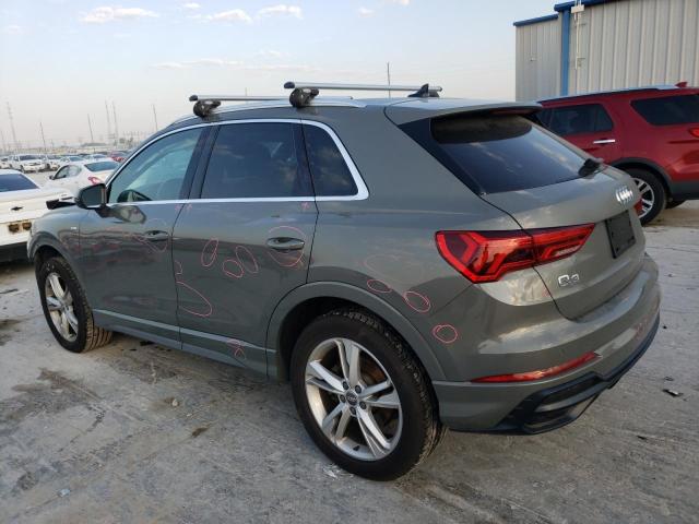 Image 2 of 2020 AUDI Q3 PREMIUM S LINE 2020 with VIN WA1DECF35L1009405