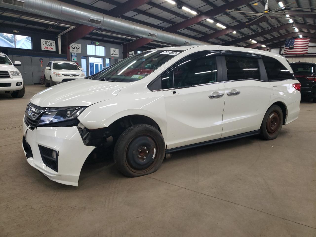 Image 1 of 2019 HONDA ODYSSEY EXL 2019 with VIN 5FNRL6H72KB121068