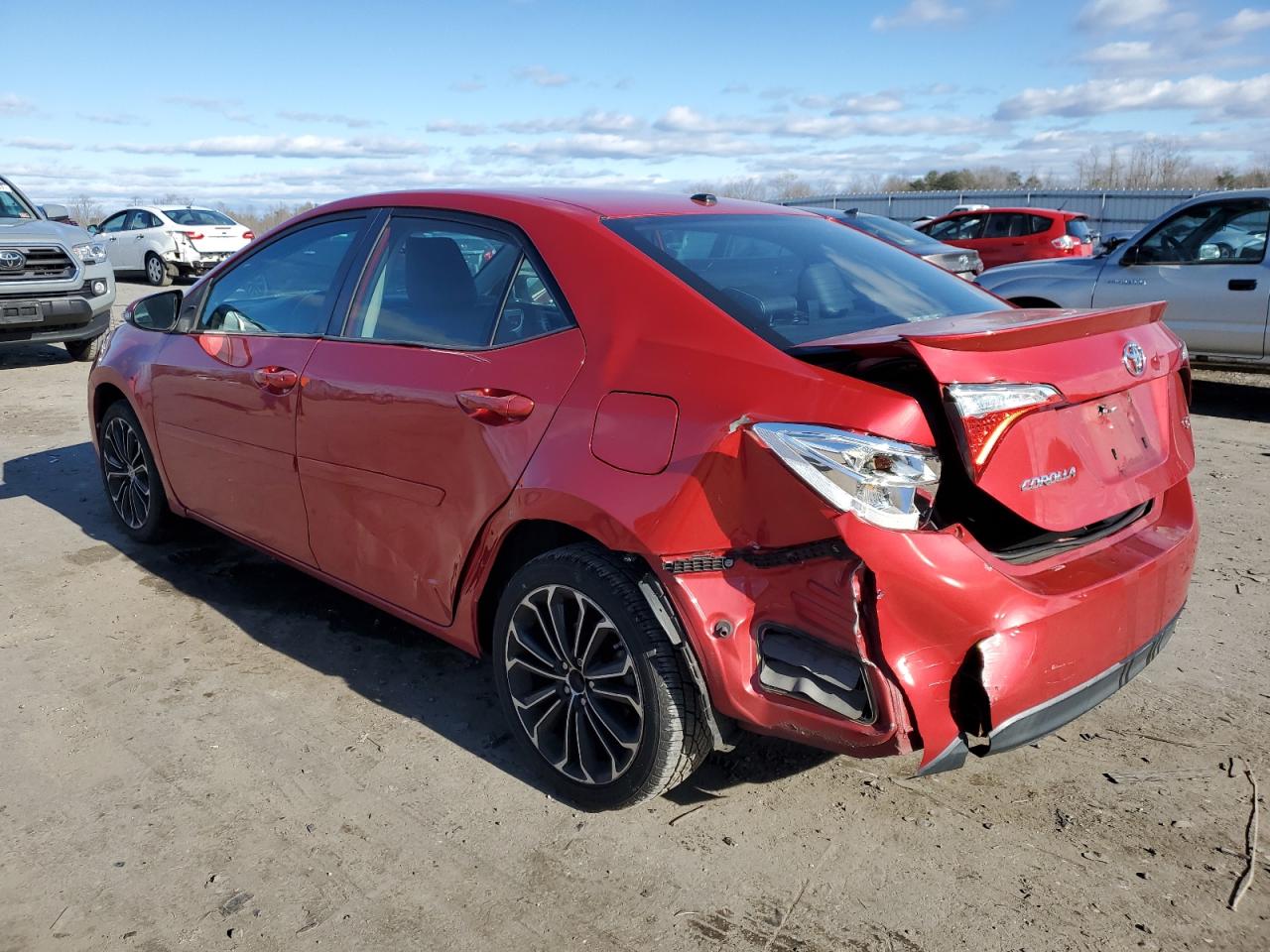 Image 2 of 2014 TOYOTA COROLLA L 2014 with VIN 2T1BURHE5EC032666