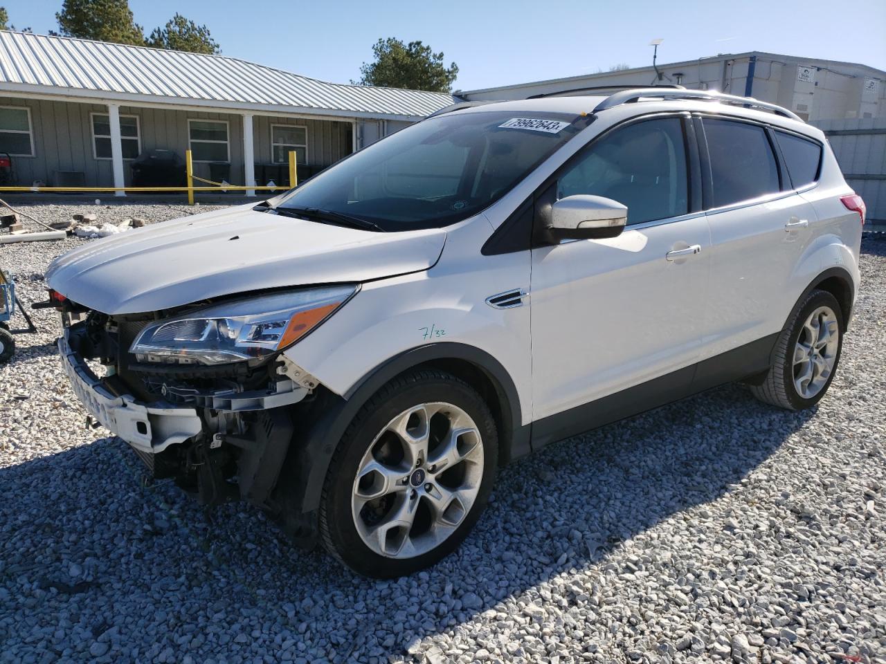 Image 1 of 2014 FORD ESCAPE TITANIUM 2014 with VIN 1FMCU0JX2EUA89711
