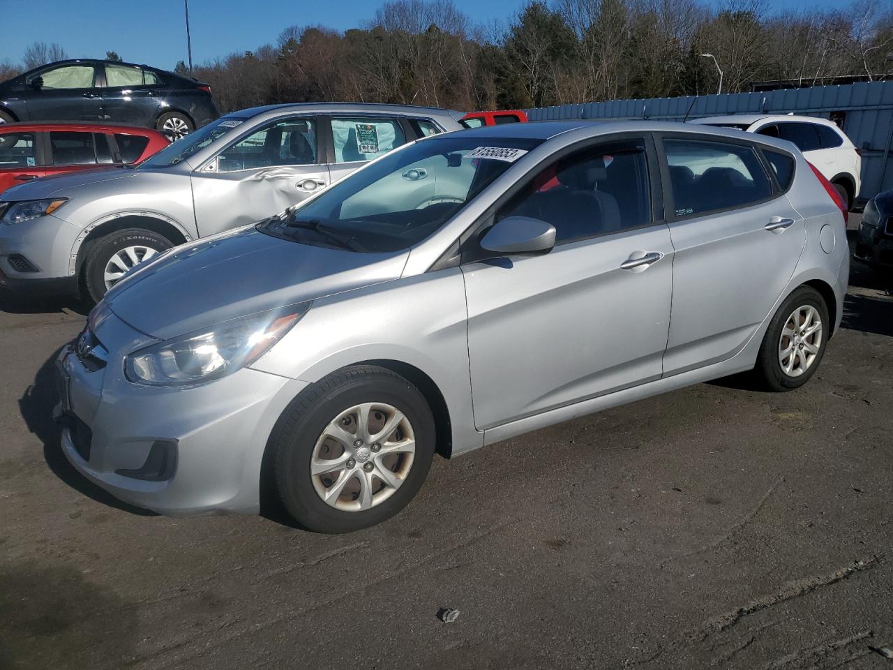 Image 1 of 2012 HYUNDAI ACCENT GLS 2012 with VIN KMHCT5AE1CU007611