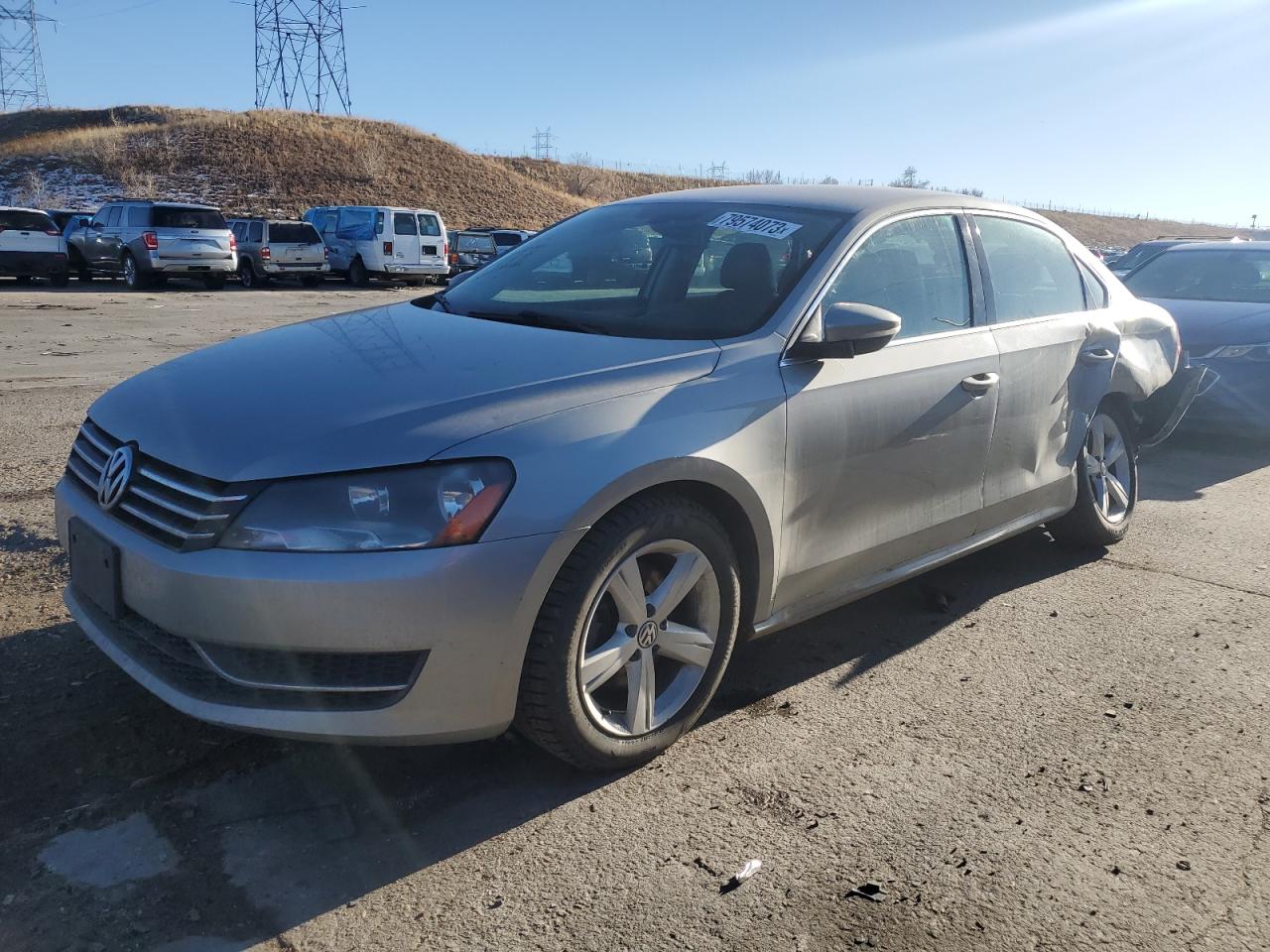 2012 VOLKSWAGEN PASSAT SE 2012 image