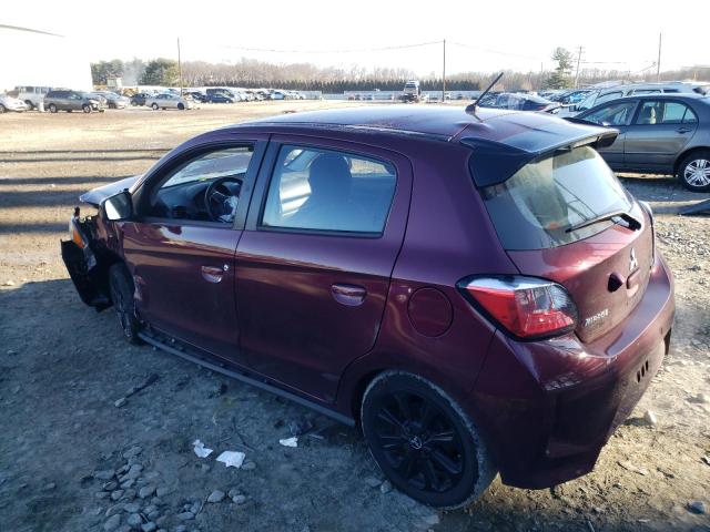 Image 2 of 2022 MITSUBISHI MIRAGE SE 2022 with VIN ML32AWHJ2NH004990
