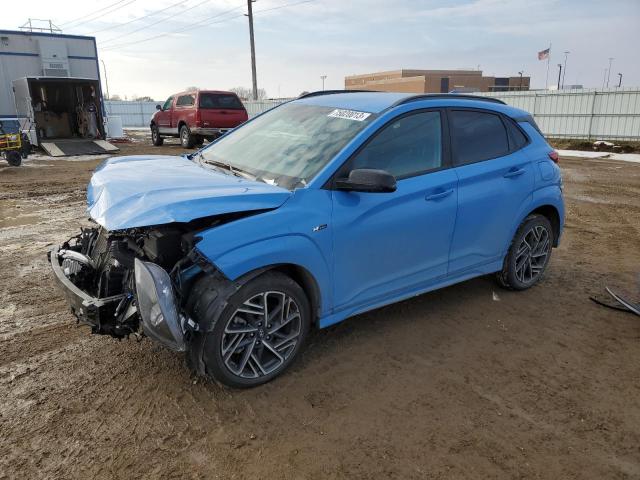 Изображение 1 2022 HYUNDAI KONA N LINE 2022 с VIN KM8K3CA33NU903703