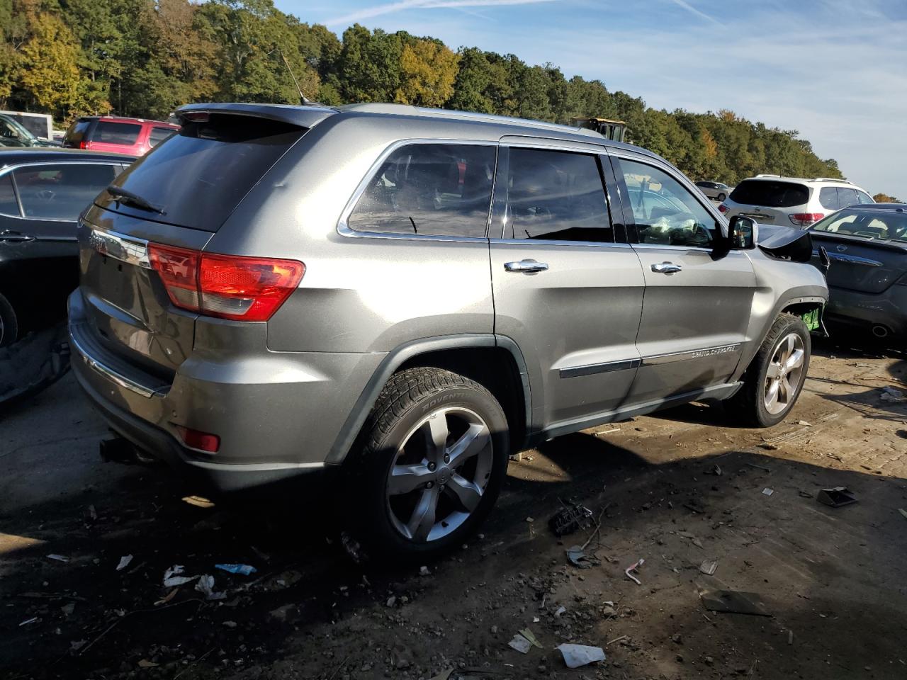 Obraz 3 z 2013 JEEP GRAND CHEROKEE OVERLAND 2013 z VIN 1C4RJECT7DC533751