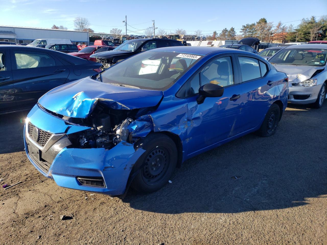 Obraz 1 z 2021 NISSAN VERSA S 2021 z VIN 3N1CN8DV9ML819023