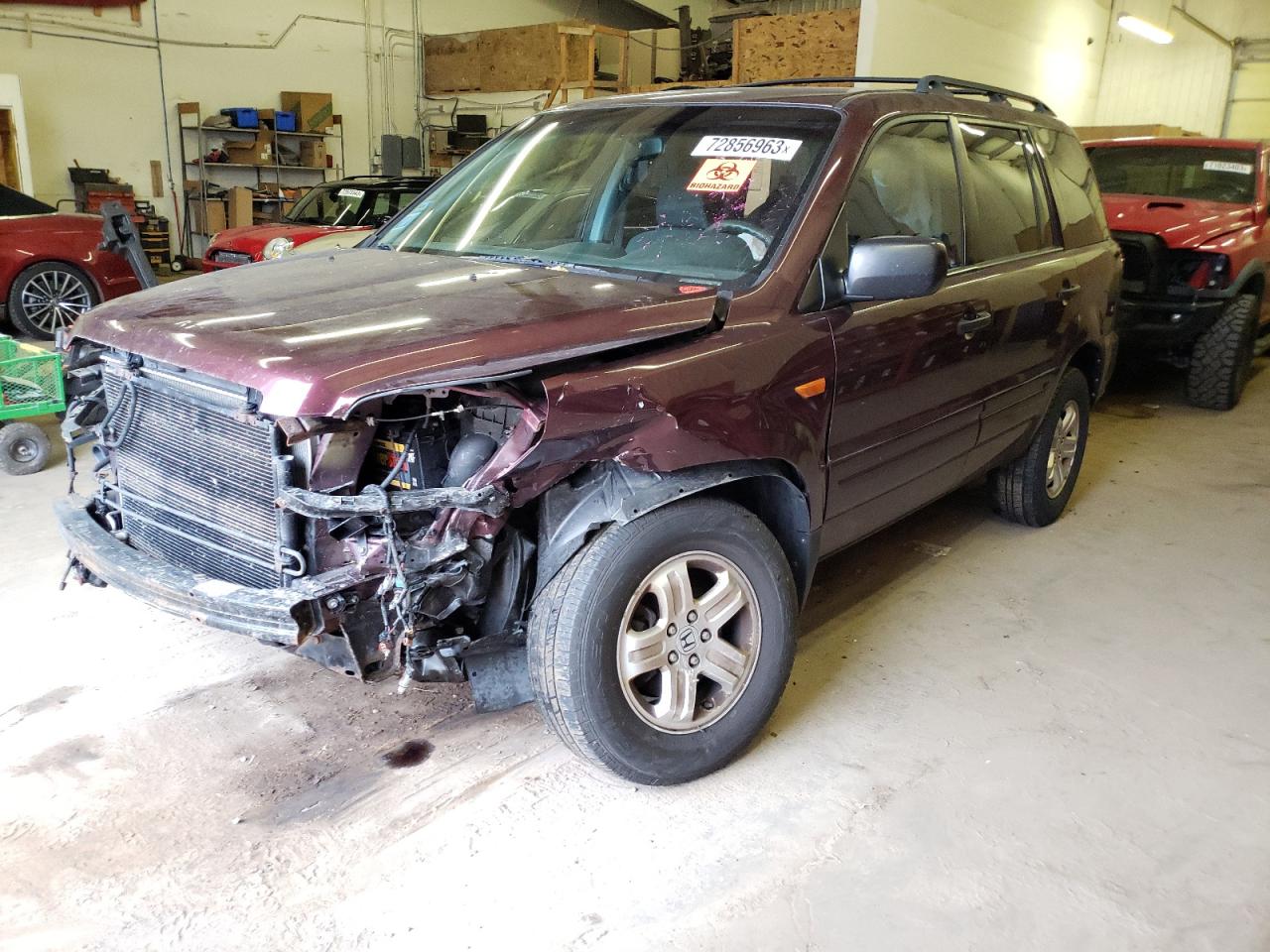 Obraz 2007 HONDA PILOT LX 2007