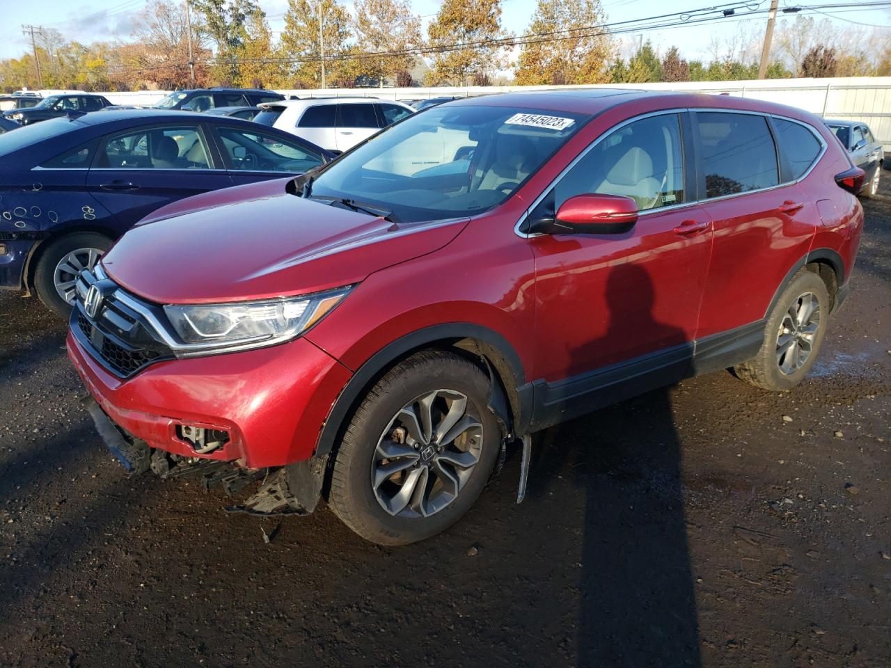 Изображение 1 2021 HONDA CR-V EX 2021 с VIN 7FARW2H58ME013124