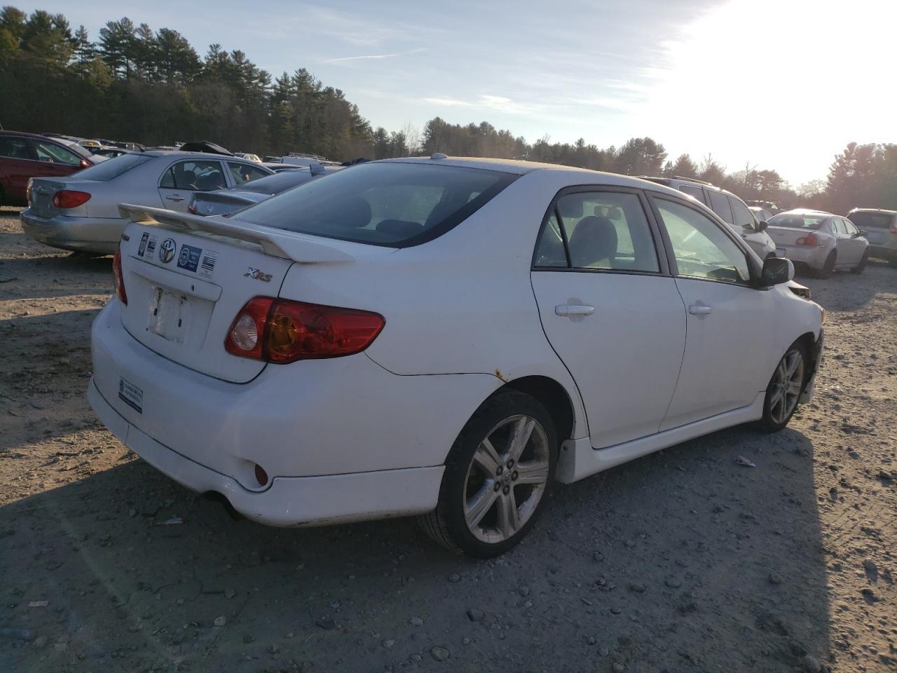 Image 3 of 2009 TOYOTA COROLLA XRS 2009 with VIN 2T1BE40E29C025465