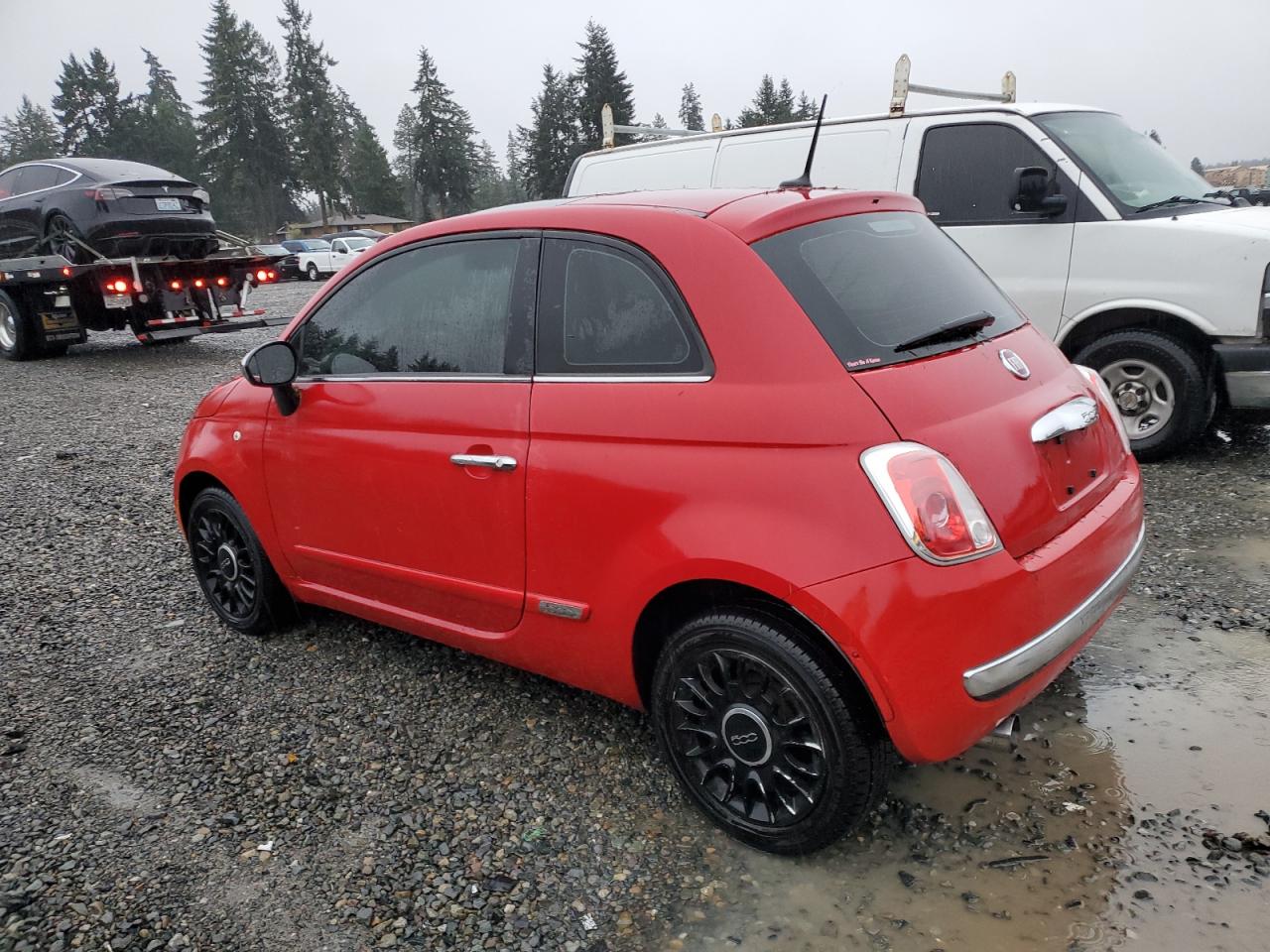 Image 2 of 2012 FIAT 500 LOUNGE 2012 with VIN 3C3CFFCR3CT365891