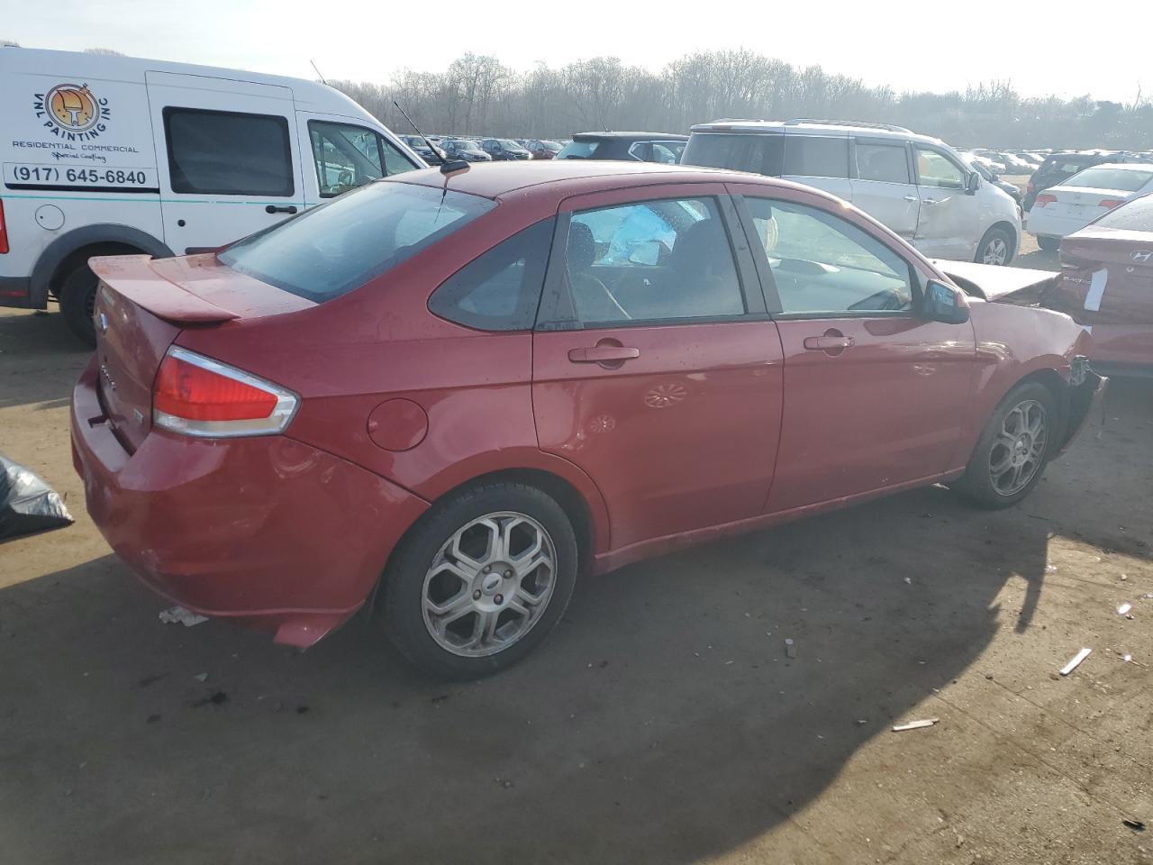 Image 3 of 2009 FORD FOCUS SES 2009 with VIN 1FAHP36N79W200005
