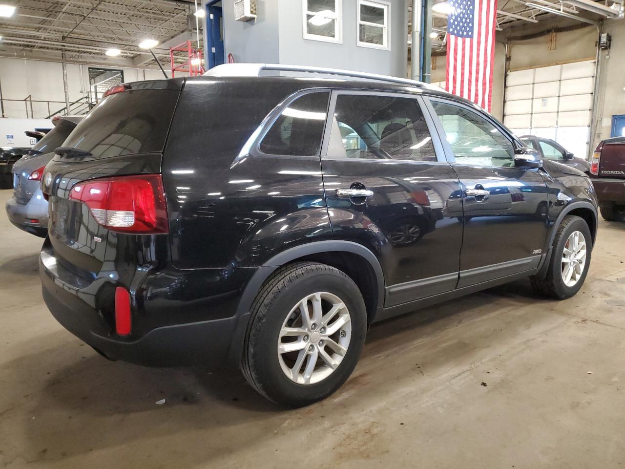 Image 3 of 2014 KIA SORENTO LX 2014 with VIN 5XYKTDA79EG544789