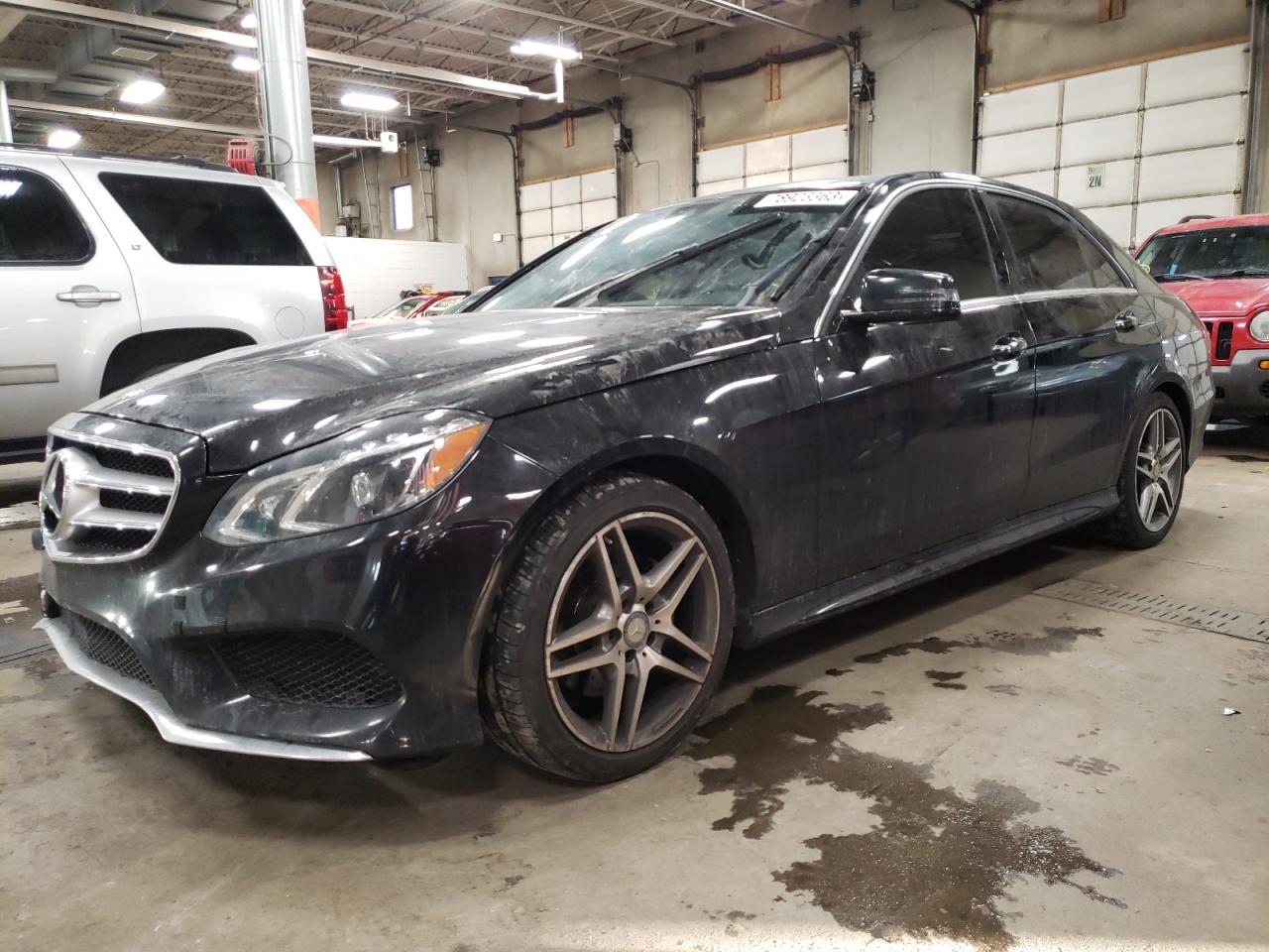 Image 1 of 2015 MERCEDES-BENZ E 350 4MATIC 2015 with VIN WDDHF8JB9FB165645