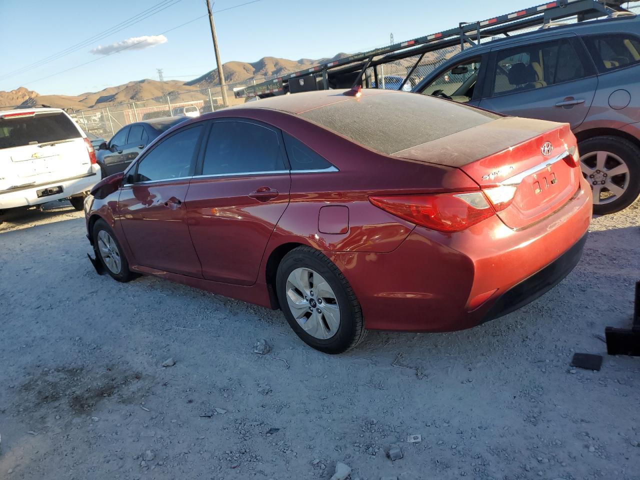 Изображение 2 2014 HYUNDAI SONATA GLS 2014 с VIN 5NPEB4AC5EH824120