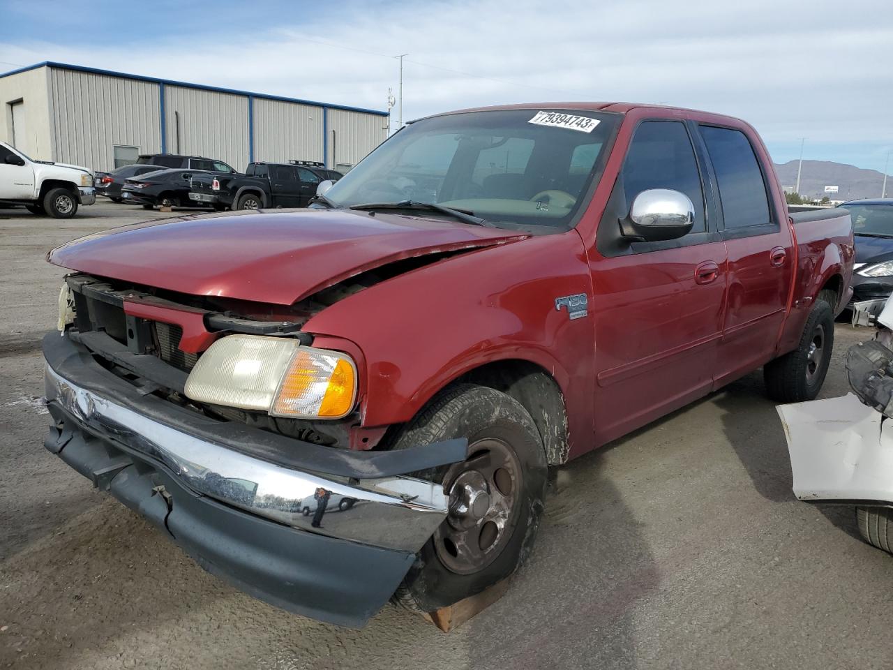 Изображение 1 2001 FORD F150 SUPERCREW 2001 с VIN 1FTRW07L81KB66097