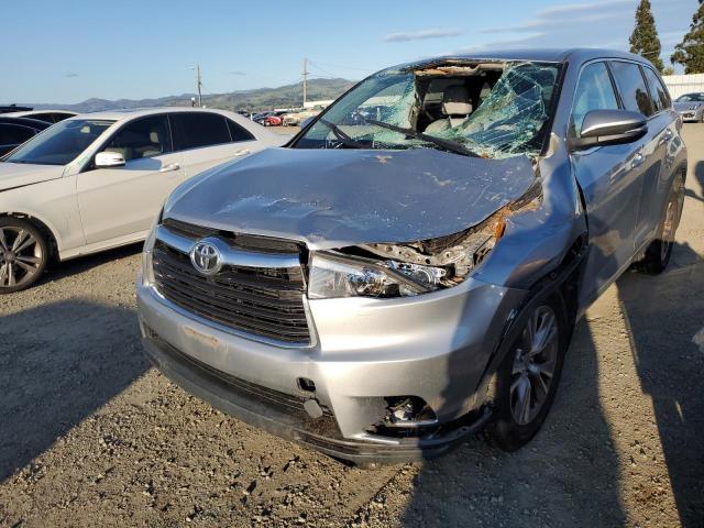 Изображение 1 2014 TOYOTA HIGHLANDER LE 2014 с VIN 5TDBKRFH3ES009963