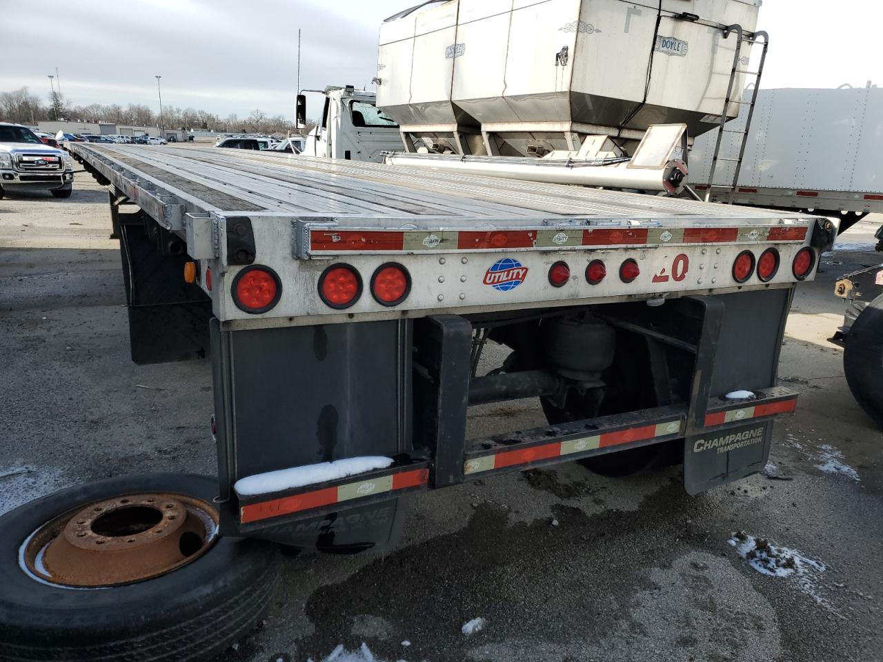 Изображение 3 2007 UTILITY FLATBED TR 2007 с VIN 1UYFS24877A065109
