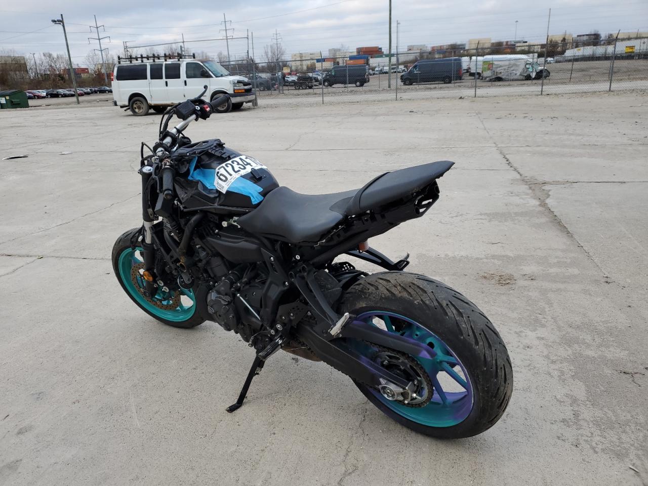 Obraz 3 z 2022 YAMAHA MT07  2022 z VIN JYARM32E6NA004413