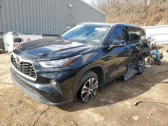 Image 1 of 2020 TOYOTA HIGHLANDER XLE 2020 with VIN 5TDGZRBH0LS520423