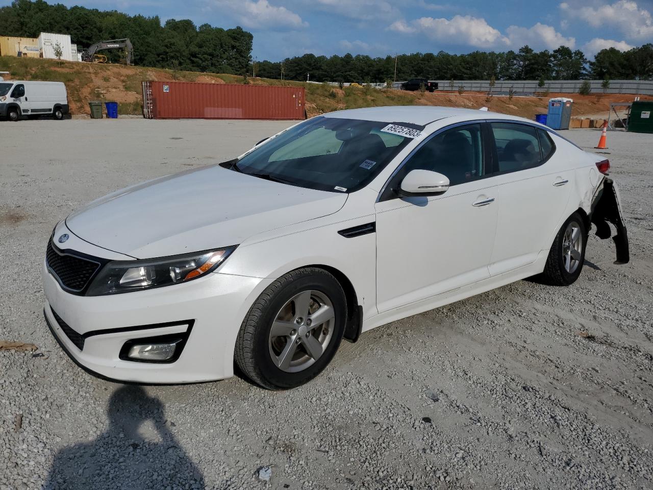 Изображение 1 2014 KIA OPTIMA LX 2014 с VIN 5XXGM4A75EG271938