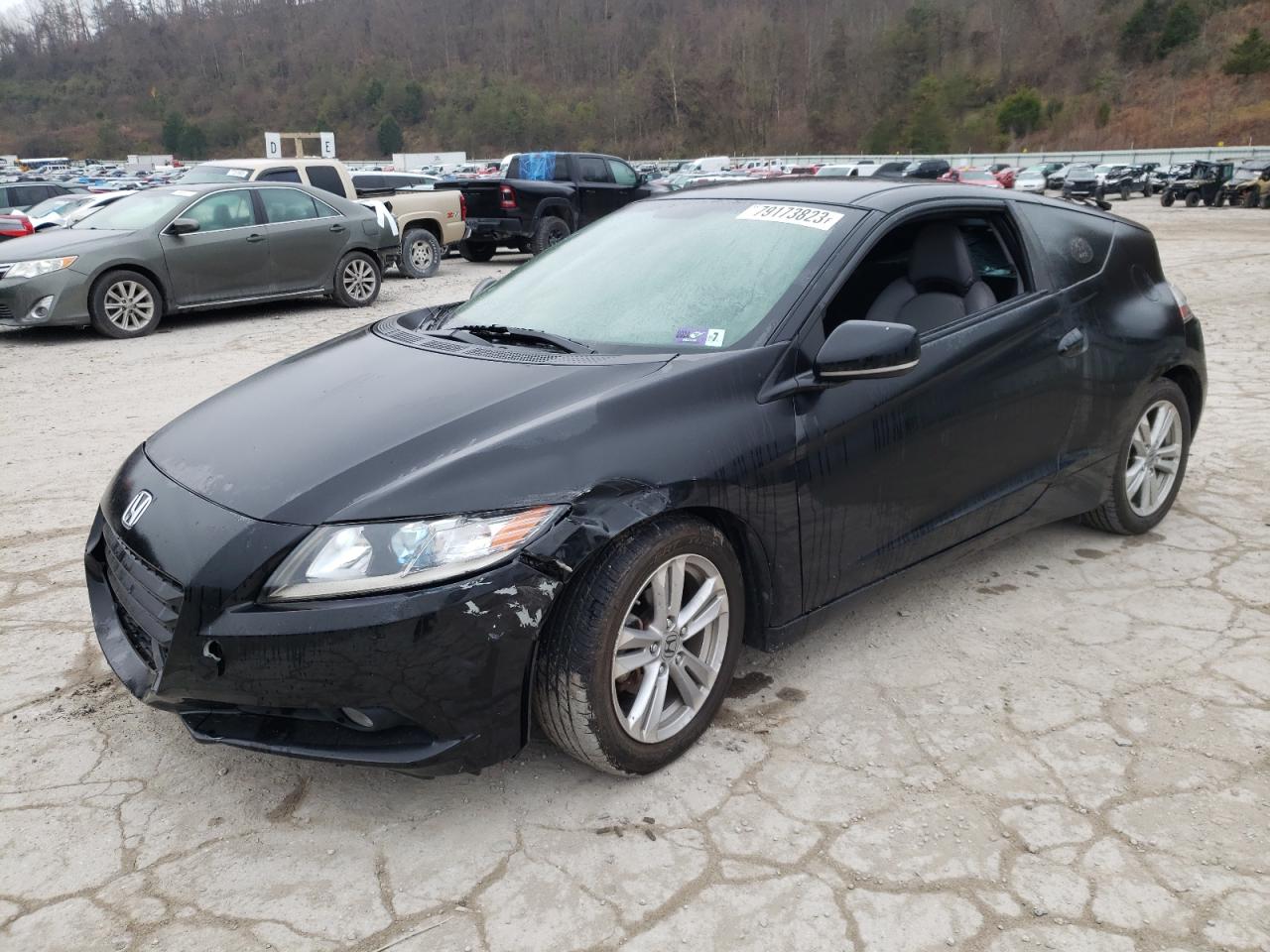 Image 1 of 2011 HONDA CR-Z EX 2011 with VIN JHMZF1D64BS007453