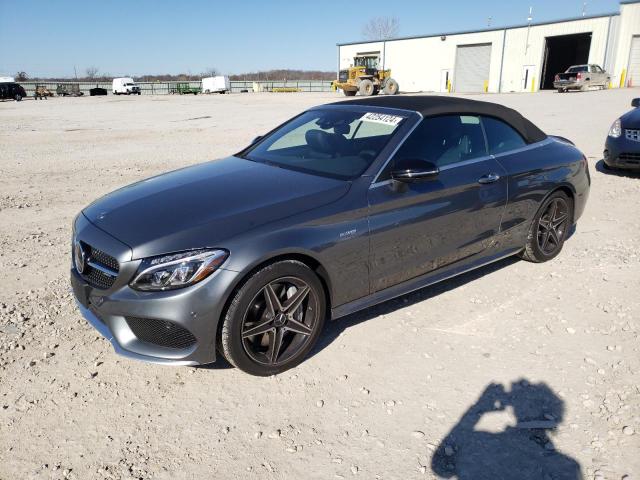 Image 1 of 2018 MERCEDES-BENZ C 43 4MATIC AMG 2018 with VIN WDDWK6EB3JF673404