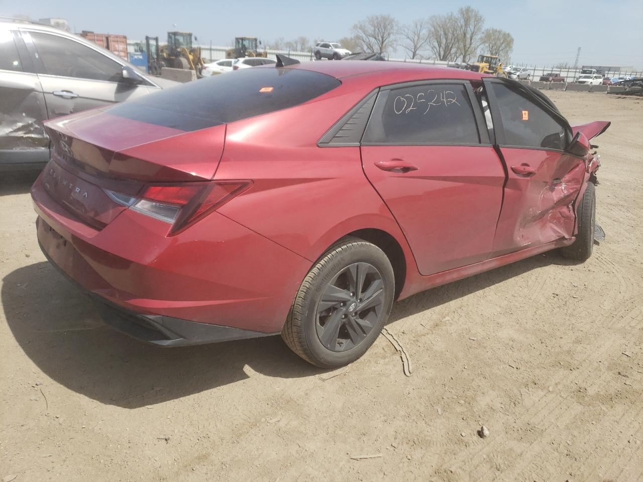 Image 3 of Hyundai Elantra Sel 2022 with VIN KMHLS4AGXNU315264