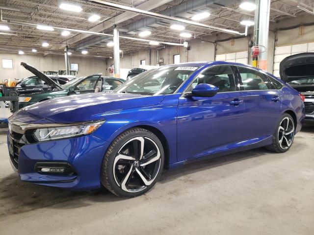 Obraz 1 z 2018 HONDA ACCORD SPORT 2018 z VIN 1HGCV1F35JA254015