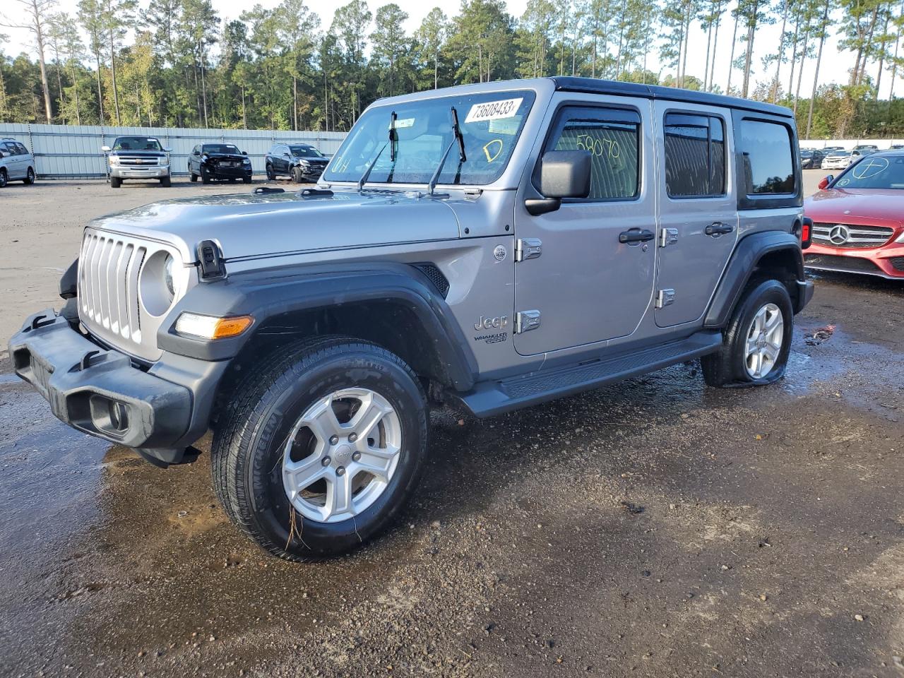 Изображение 1 2019 JEEP WRANGLER UNLIMITED SPORT 2019 с VIN 1C4HJXDG6KW641637