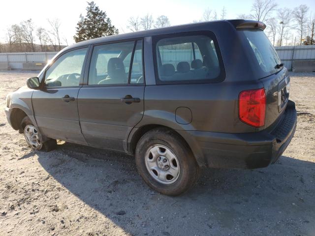 Изображение 2 2005 HONDA PILOT LX 2005 с VIN 2HKYF18125H525947