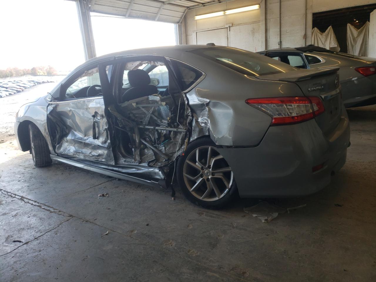 Image 2 of 2014 NISSAN SENTRA S 2014 with VIN 3N1AB7AP4EL646299