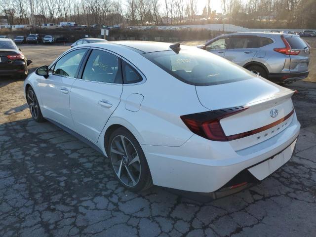 Image 2 of 2021 HYUNDAI SONATA SEL PLUS 2021 with VIN 5NPEJ4J28MH132281
