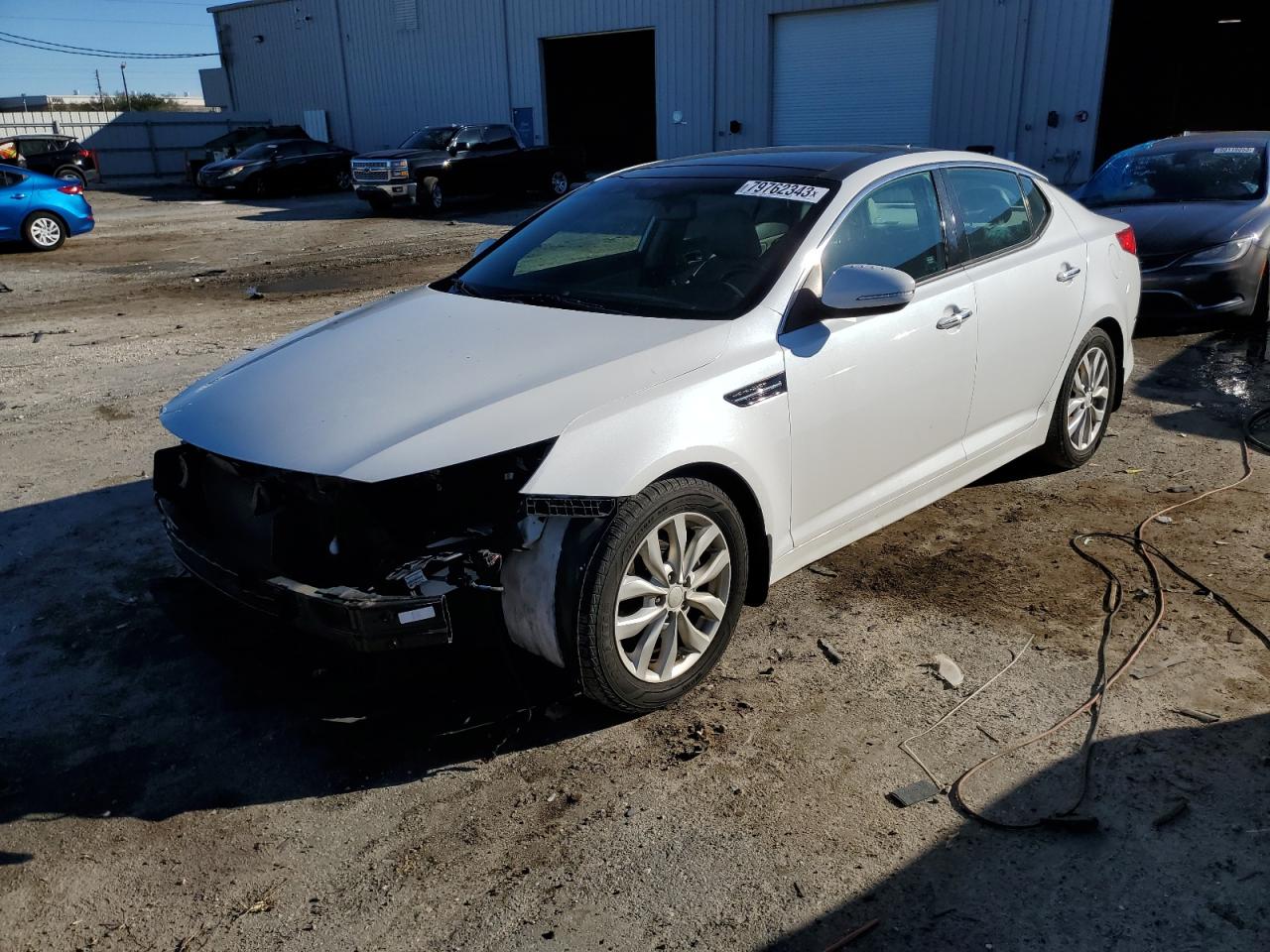 Image 1 of 2015 KIA OPTIMA EX 2015 with VIN 5XXGN4A77FG441795