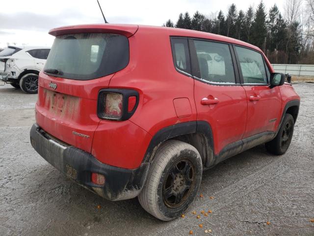Image 3 of 2017 JEEP RENEGADE SPORT 2017 with VIN ZACCJBABXHPE43624