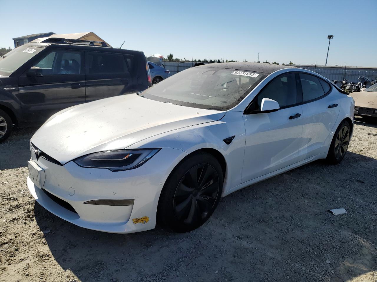 Изображение 1 2021 TESLA MODEL S  2021 с VIN 5YJSA1E65MF447357
