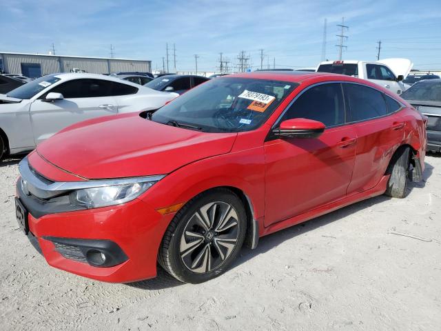 Image 1 of 2018 HONDA CIVIC EX 2018 with VIN JHMFC1F38JX019248