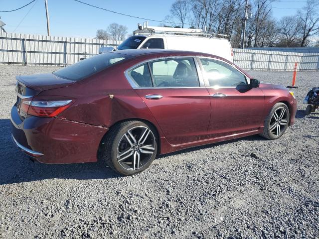 Image 3 of 2017 HONDA ACCORD SPORT 2017 with VIN 1HGCR2F54HA045127