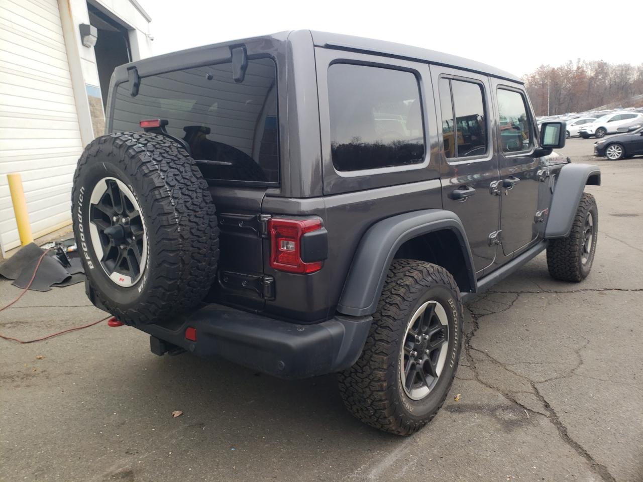 Image 3 of 2021 JEEP WRANGLER UNLIMITED RUBICON 2021 with VIN 1C4HJXFN6MW557977
