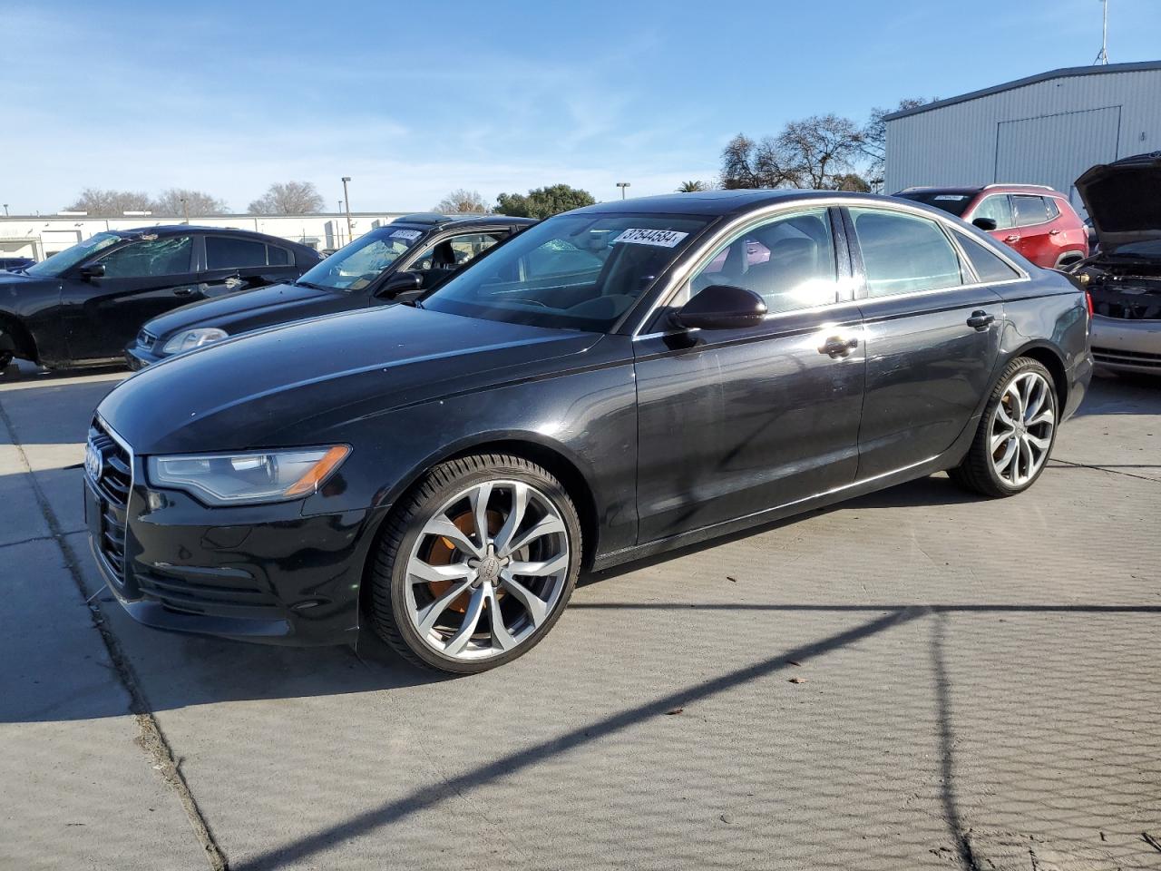 Image 1 of 2013 AUDI A6 PREMIUM PLUS 2013 with VIN WAUGFAFC6DN132898