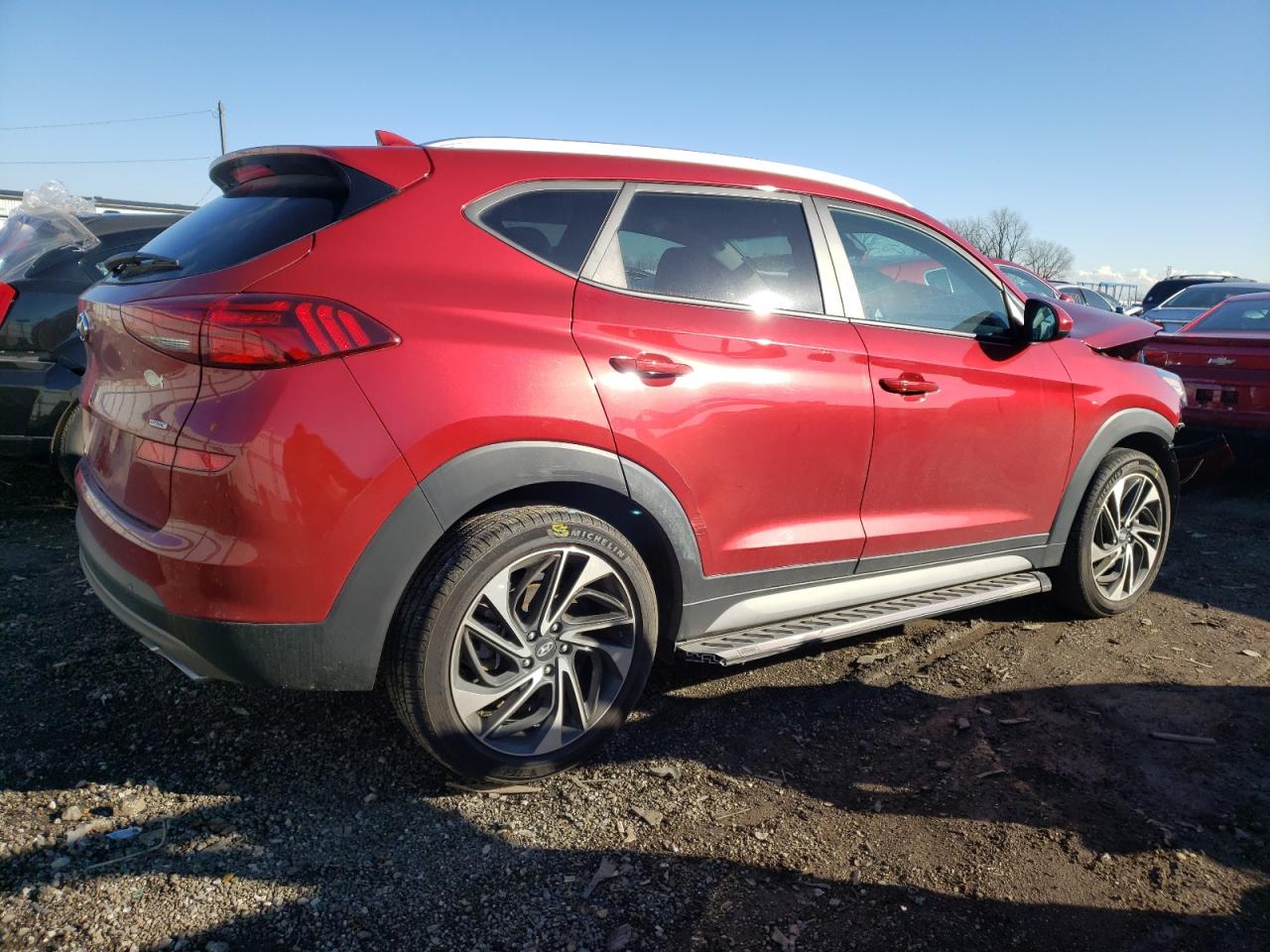 Изображение 3 2021 HYUNDAI TUCSON LIMITED 2021 с VIN KM8J3CAL0MU407140