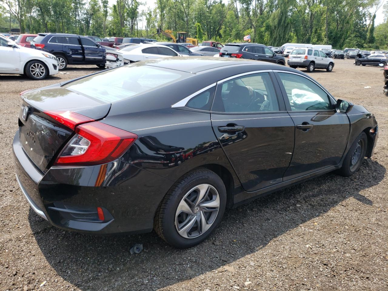 Image 3 of 2020 HONDA CIVIC LX 2020 with VIN 2HGFC2F61LH514935