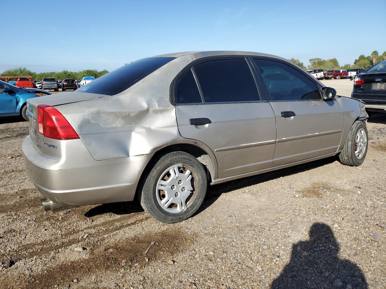 Изображение 3 2001 HONDA CIVIC LX 2001 с VIN 2HGES15531H526356