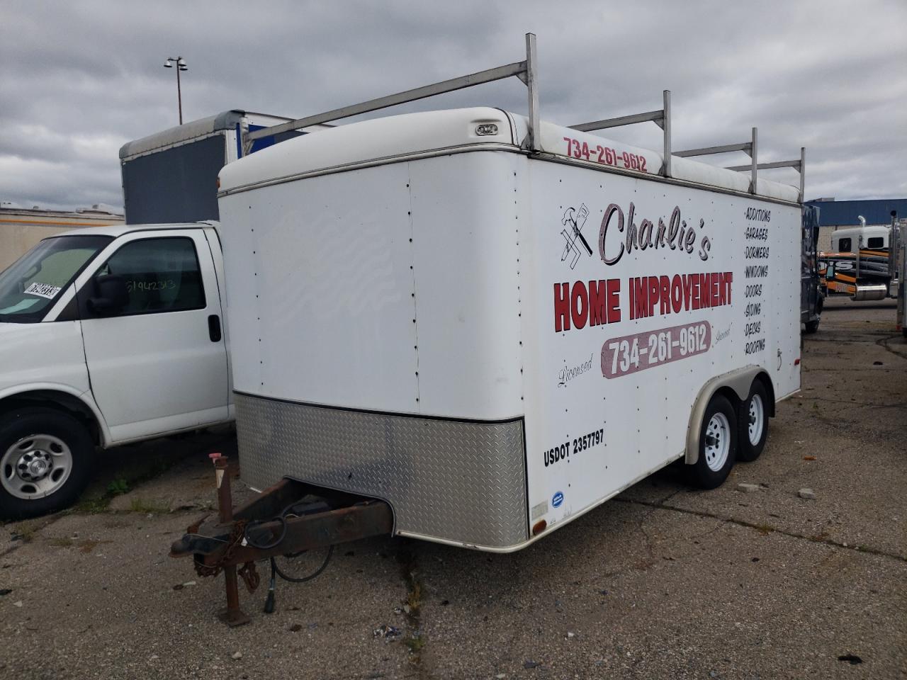 Obraz 2 z 2002 CARGO TRAILER 2002 z VIN 48B500G2X22027573