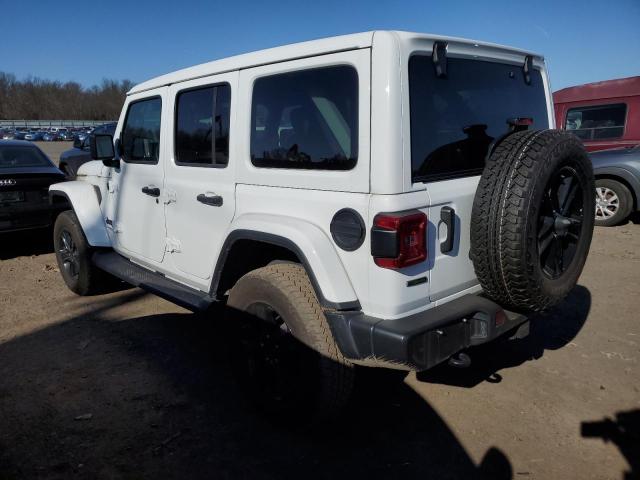 Image 2 of 2022 JEEP WRANGLER UNLIMITED SAHARA 2022 with VIN 1C4HJXEM2NW237226
